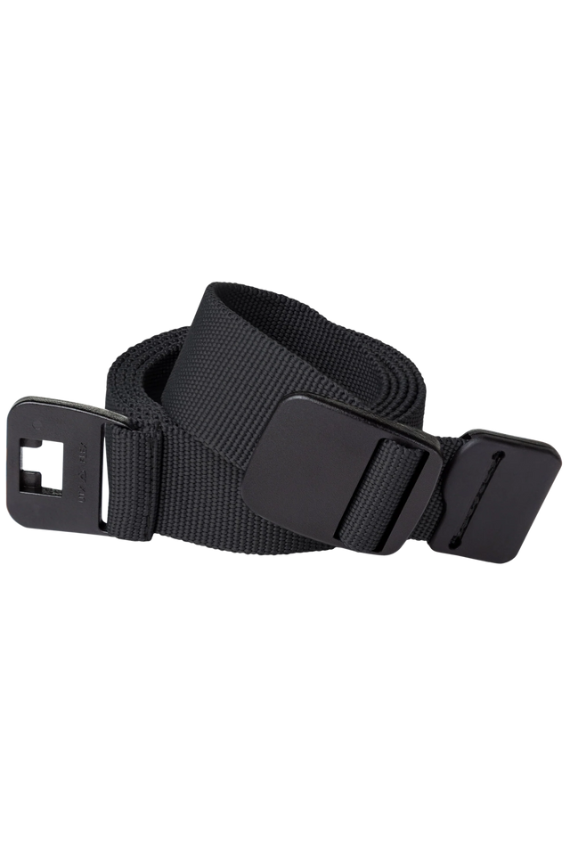 Mountain Equipment Men's 25mm Webbing Belt in Black - replacement belt for hiking pants