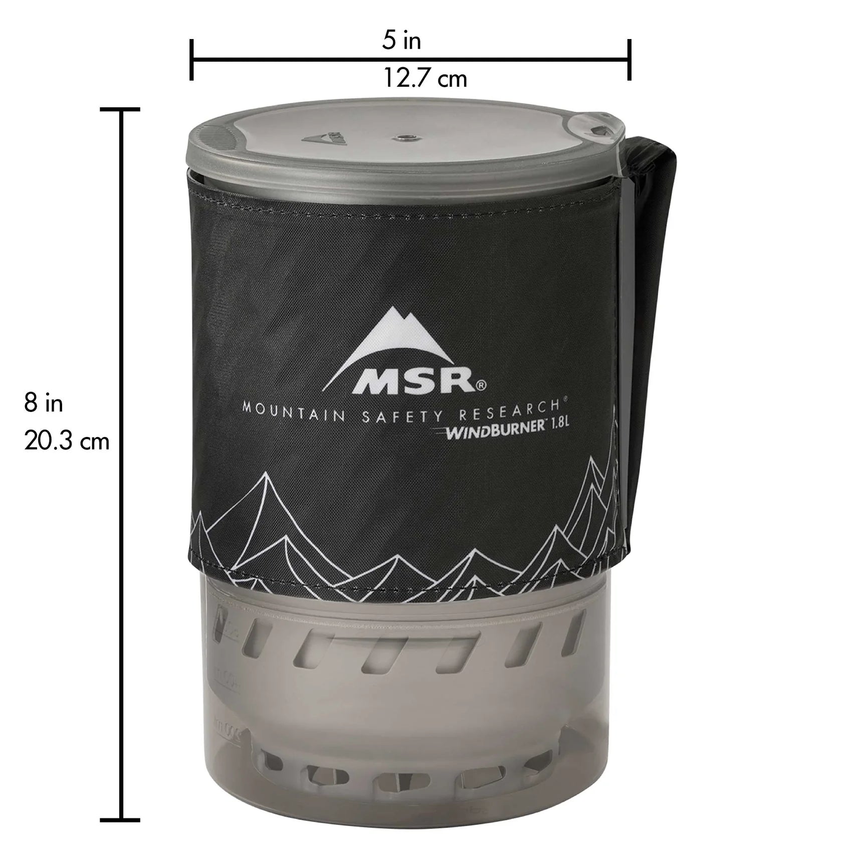 MSRMSR WindBurner Duo 1.8L Camping Stove System - Windproof 2-Person Backpacking Stove NZOutdoor Action