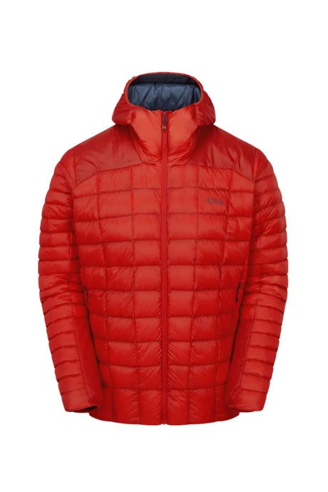 Rab Women's Mythic Alpine Light Down Jacket Outdoor Action Watermelon- front