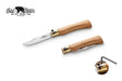Old Bear Classical Olive serrated folding knife, medium