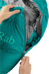 RABRab Women's Alpine 400 Down Sleeping Bag (-5C)Outdoor Action