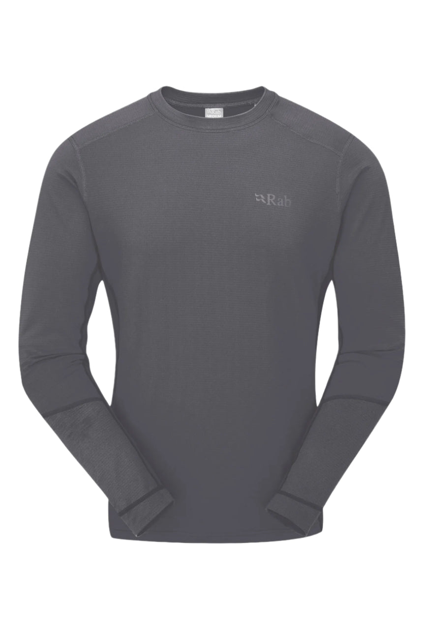 Rab Men's Conduit Crew in Beluga - Flat