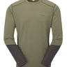 Rab Men's Conduit Crew in Light Khaki - Flat