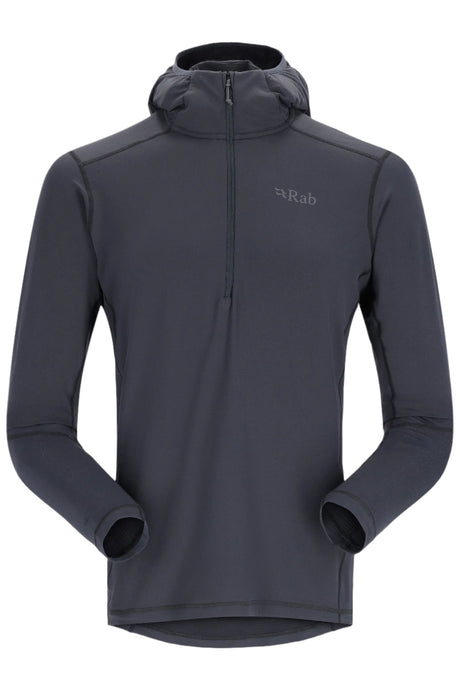 Rab Men's Conduit Hoody in Beluga - Flat