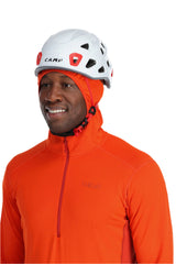 Rab Men's Conduit Hoody in Firecracker (styling reference) - Worn Front