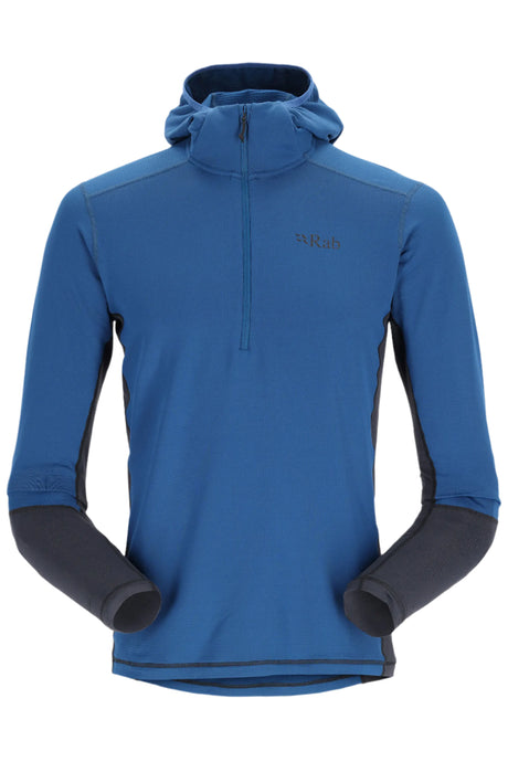 Rab Men's Conduit Hoody in Ink - Flat