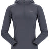 Rab Women's Conduit Hoody in Beluga - Flat