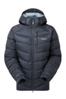 Rab Women's Glaceon Pro Down Jacket in Beluga - Flat