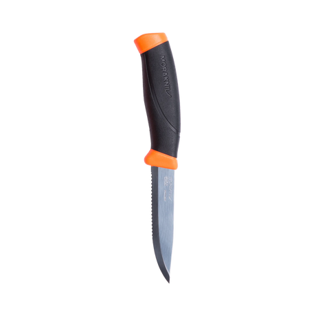 Morakniv Companion SRT stainless steel knife in Hi-Vis Orange