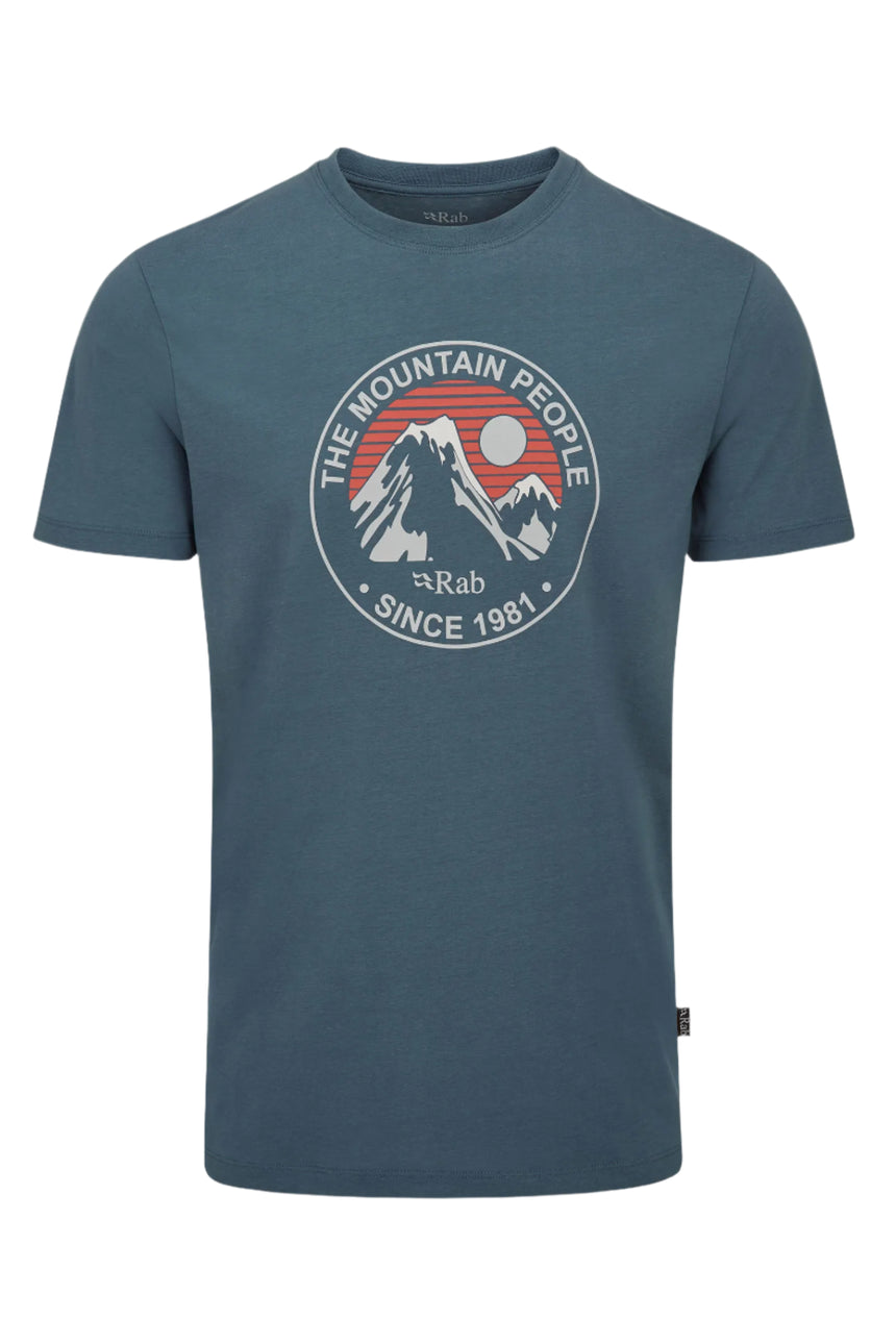 RABRab Men's Stance Alpine Peak TeeOutdoor Action