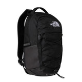 The North Face Borealis Mini Backpack 10L - front view showing iconic front bungee system and external secure-zip pocket