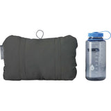 Therm-a-Rest Compressible Pillow Cinch in packed size comparison