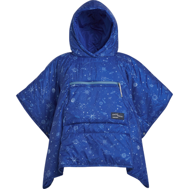 Therm-a-Rest Honcho Poncho Kids in Space Print, poncho view