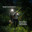 BioLite Range 400 Rechargeable Headlamp in Mist Green