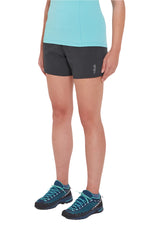 Rab Women's Momentum Shorts Outdoor Action