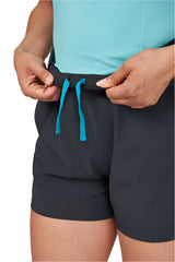 Rab Women's Momentum Shorts Outdoor Action