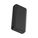 Xtorm Go2 power bank LED indicator lights showing battery level status