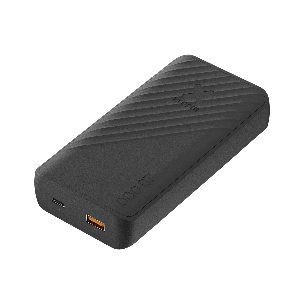 Xtorm Go2 power bank package contents including charging cable and user manual