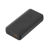 Xtorm Go2 power bank package contents including charging cable and user manual