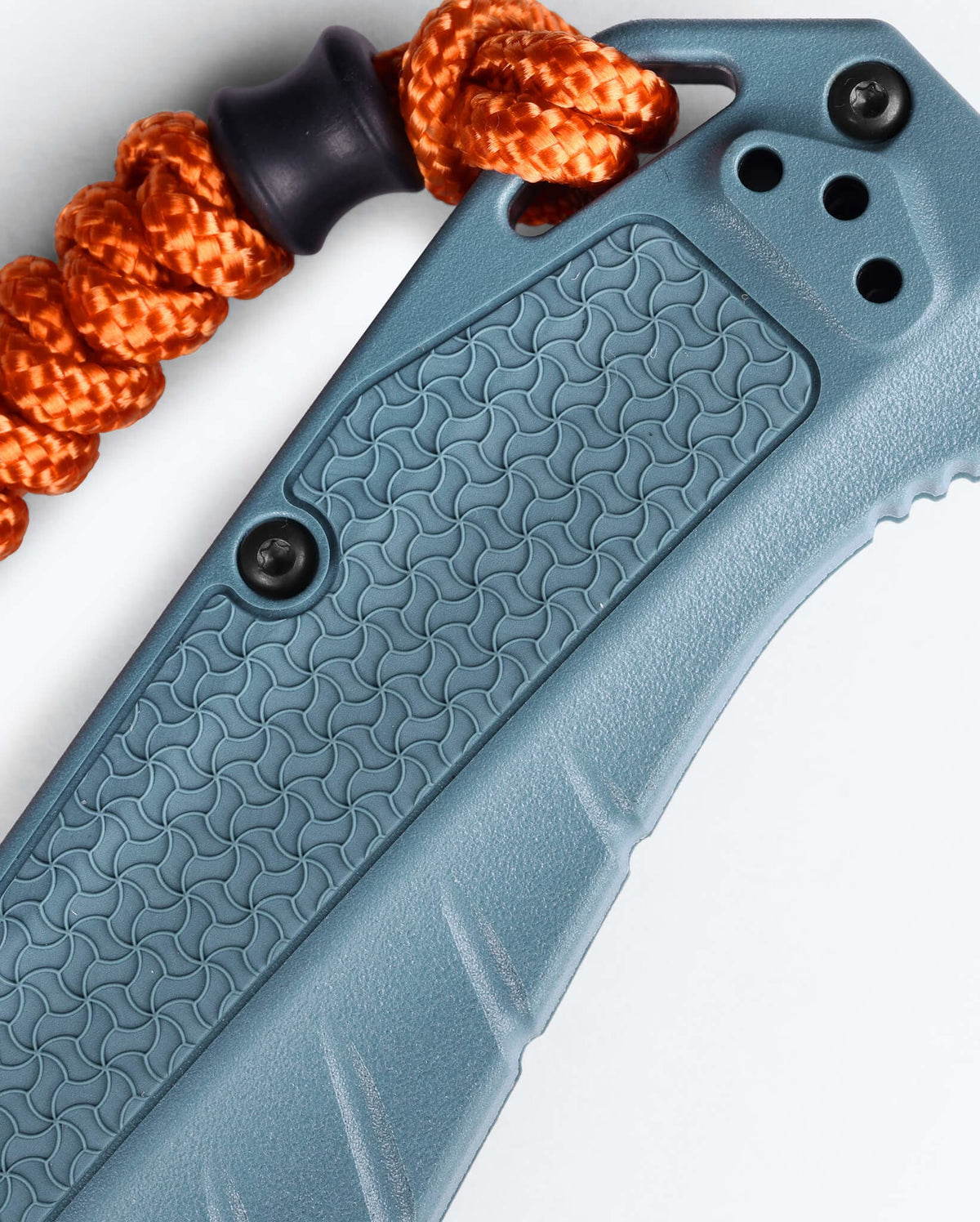 Benchmade Adira 18060 Depth Blue, handle detail