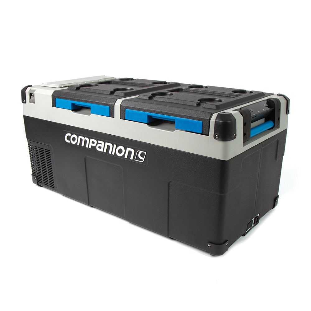 CompanionCompanion Lithium 75L Dual Zone Rechargeable Fridge/FreezerOutdoor Action