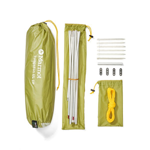 Marmot Tungsten UL 1P Tent front angle packaging