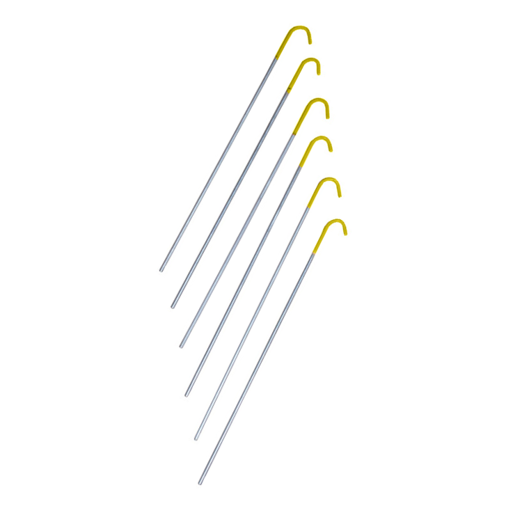 Terra Nova Titanium 2g Skewer Pegs (Pack of 6) Outdoor Action