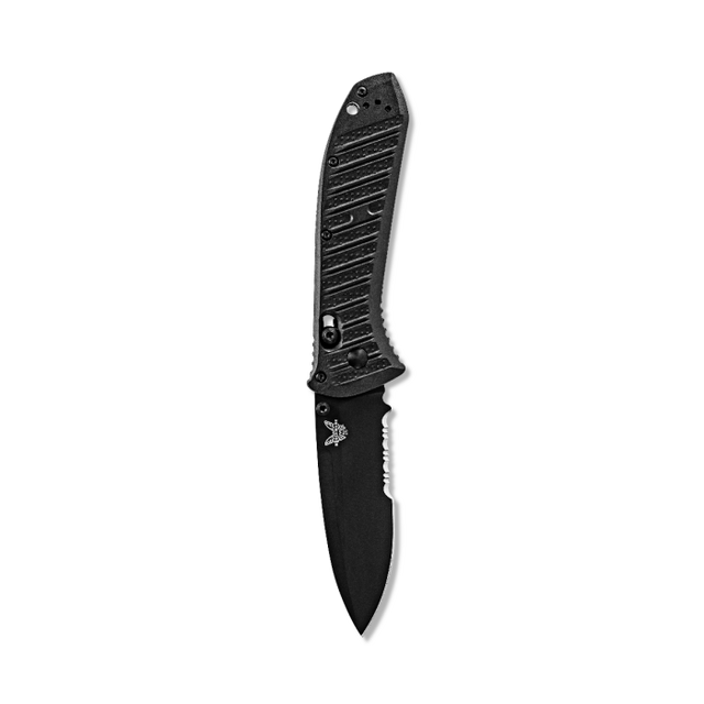 Benchmade 570SBK-1 Serrated Black Outdoor Action