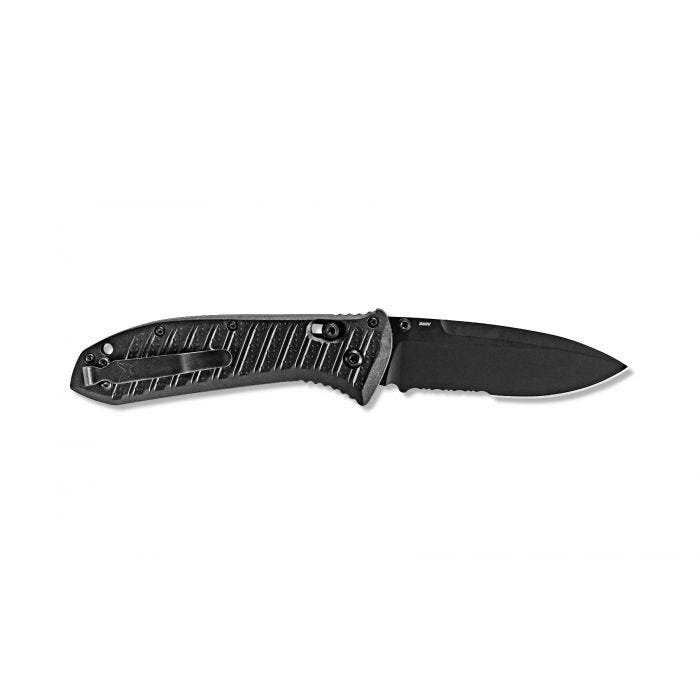 Benchmade 570SBK-1 Serrated Black Outdoor Action