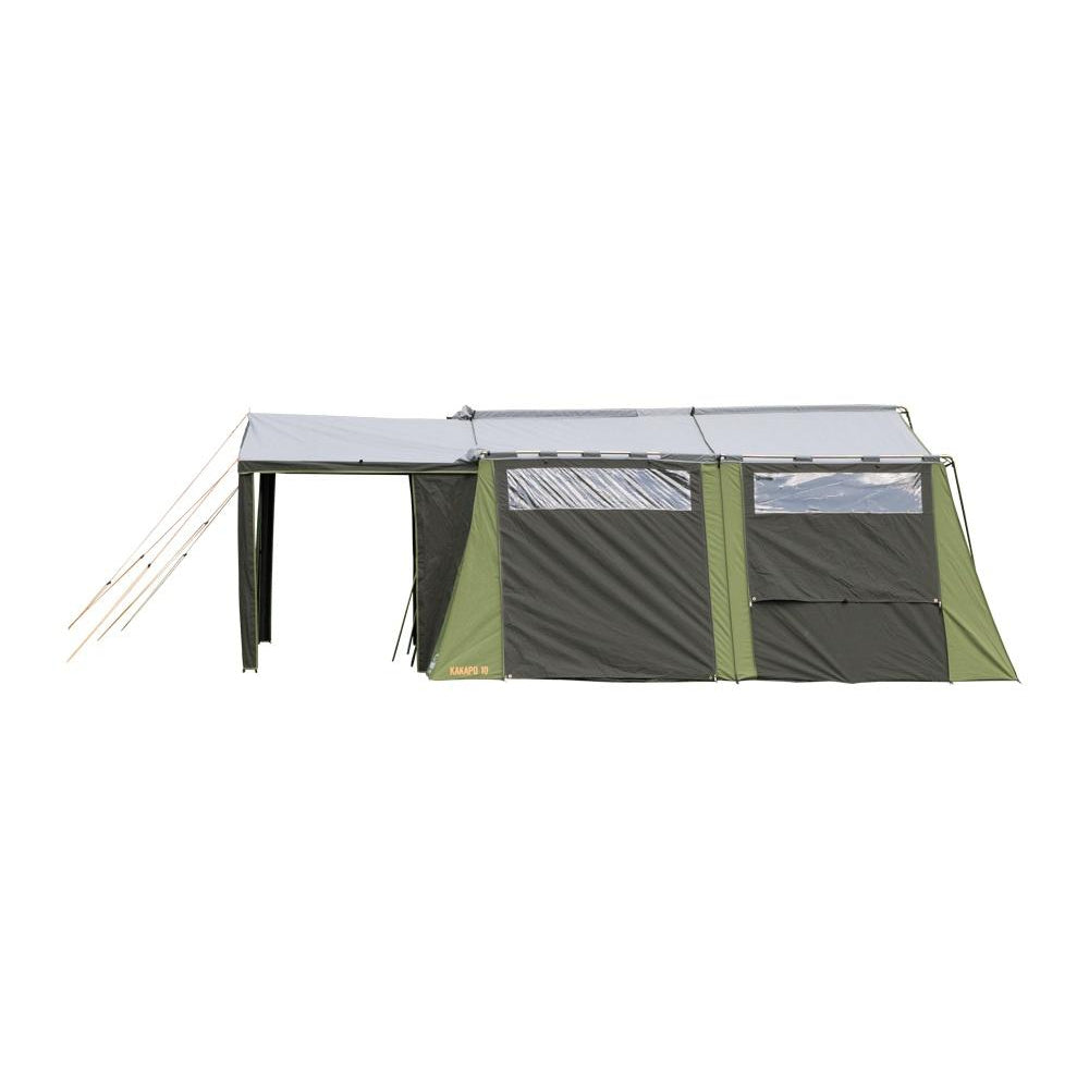 Kiwi Camping Kakapo 10 Frame Family Tent Outdoor Action NZ
