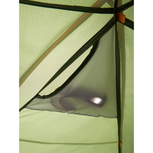 Marmot Tungsten 2P Tent interior close up Foliage/Dark Azure 