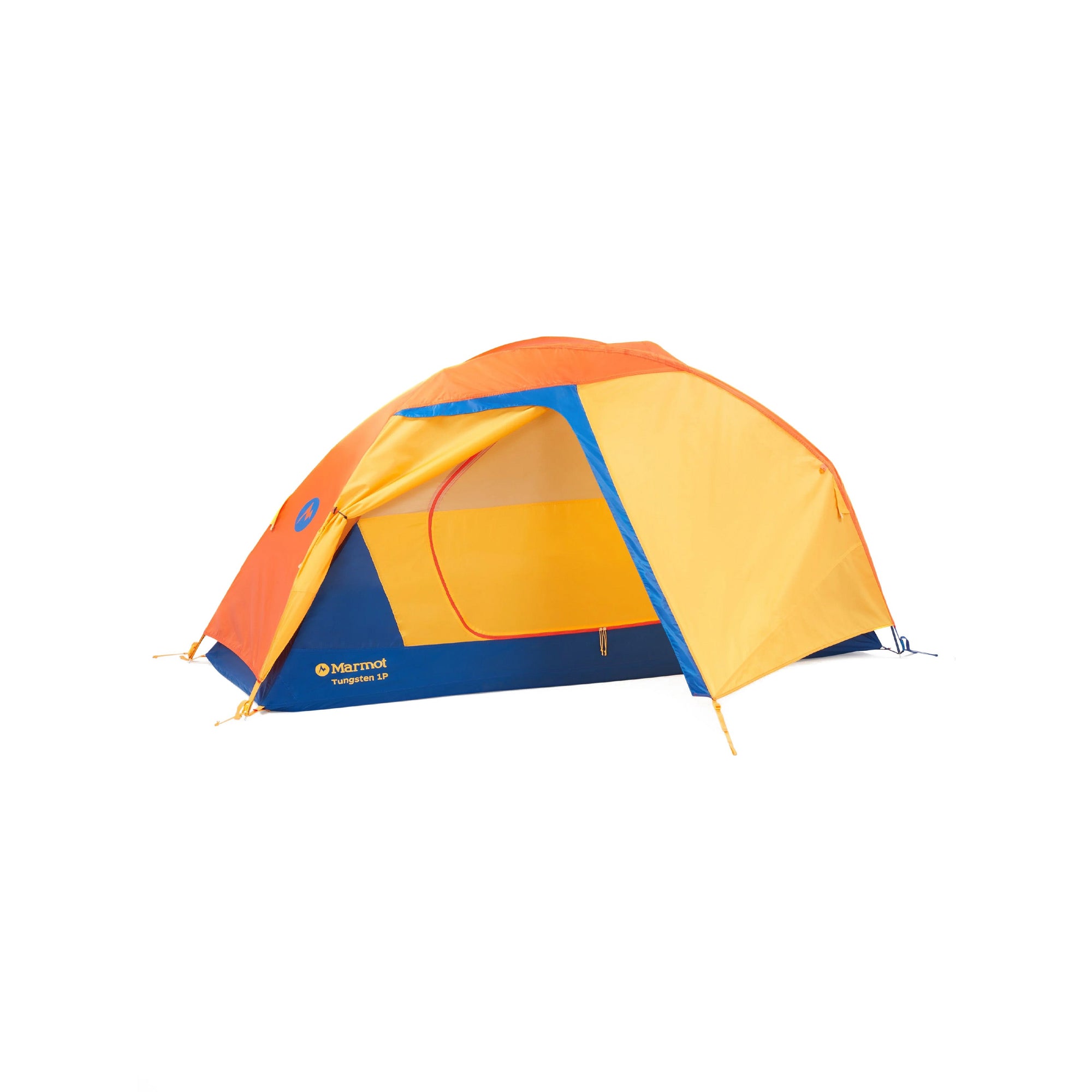 Marmot Tungsten 1P Tent front Solar/Red Sun