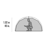 MSR Elixir 2 Tent V2 Clearance Outdoor Action-Height