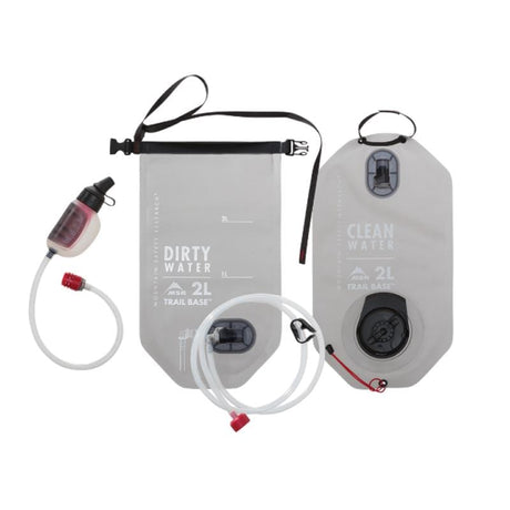 MSR Trail Base Water Filter Kit Outdoor Action- parts of the product