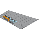 Mountain Equipment Aerostat Synthetic 7.0 Sleeping Mat - End Baffle Diagram