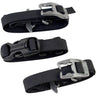 Mountain Equipment Hammerhead Ski Strap (x4) in Black - Buckle Detail