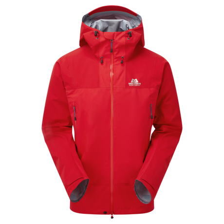 Mountain Equipment Rupal GORE-TEX Men's Jacket in Imperial Red/Crimson - Front