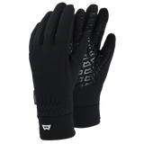 Mountain Equipment Touch Screen Grip Gloves in Black - Front Product Shot