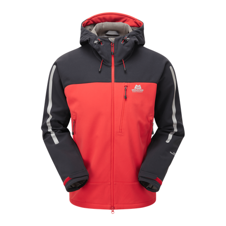 Mountain Equipment Vulcan MRT Men's Jacket in Imperial Red/Black - Front