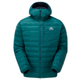 Mountain Equipment Frostline Men's Down Jacket Outdoor Action Deep Teal- Front