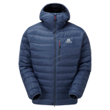 Mountain Equipment Frostline Men's Down Jacket Outdoor Action Denim Blue- Front