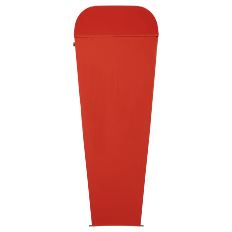 Mountain Equipment Groundup Mummy Sleeping Bag Liner Outdoor Action Paprika- Product Preview