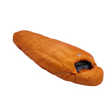 Mountain Equipment Iceline Sleeping Bag (-30°C/-22°F) Outdoor Action Marmalade- Slanted Full Length