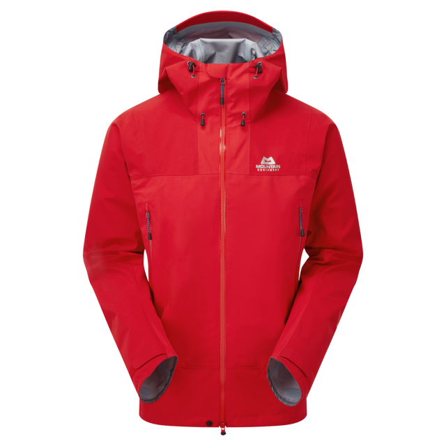 Mountain Equipment Rupal GORE-TEX Men's Jacket Outdoor Action Imperial Red- Front