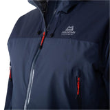 Mountain Equipment Saltoro GORE-TEX Men's Jacket CLEARANCE Blue Nights/Cosmos- Center Front Zip