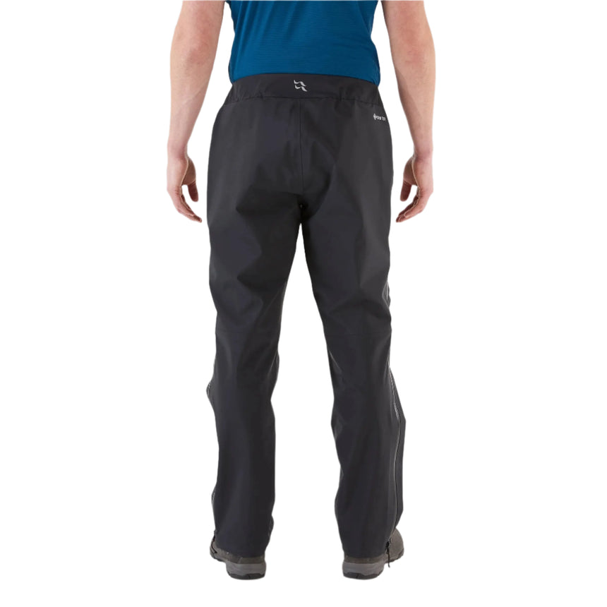 Rab Men's Kangri GORE-TEX Pants in Black - Back Worn