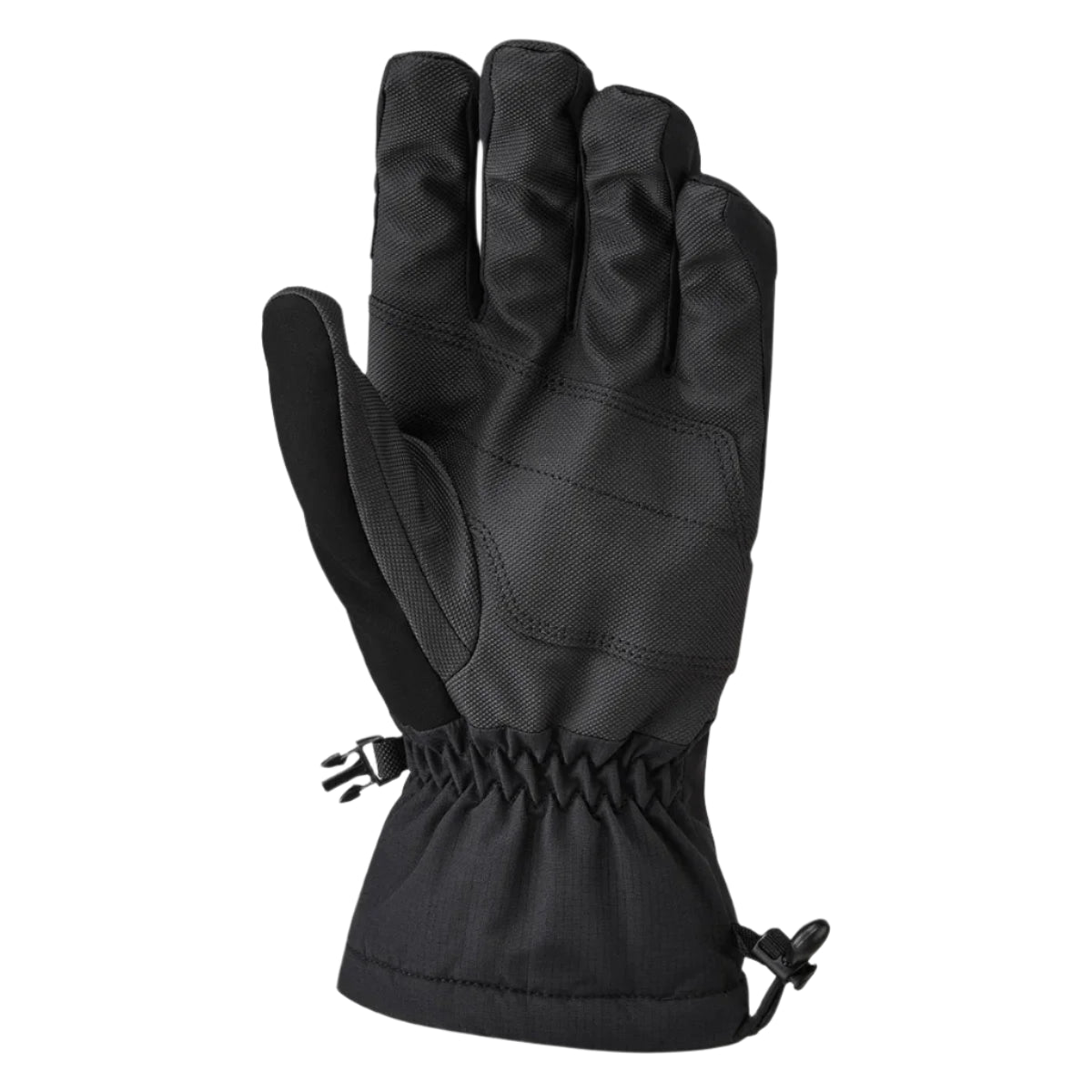 Rab Men's Storm Waterproof Gloves in Black - front, cuff detail