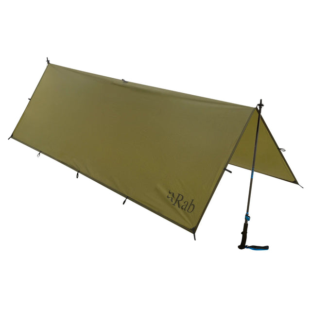 Rab Siltarp 1 in Olive - pitched