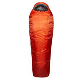 Rab Solar Eco 4 Sleeping Bag in Firecracker - full length