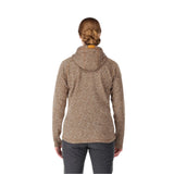 Rab Women's Amy Hoody in Caramel (Reference) - Back Worn